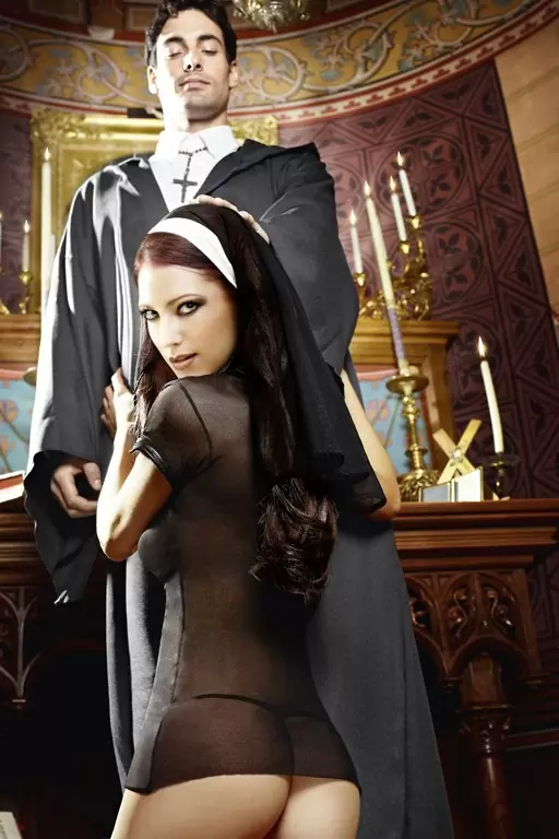 Игровой костюм Сексуальная Монашка - ML