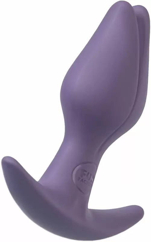 Эргономичная анальная пробка Fun Factory Analplug Bootie FEM, для ношения, силикон, фиолетовая