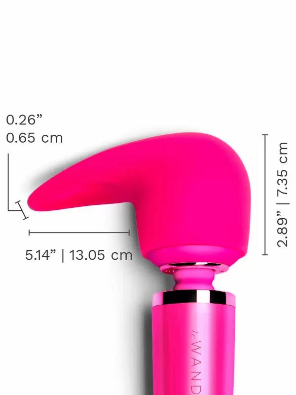 Насадка на ванд le WAND FLICK, для имитации орального секса, розовая 