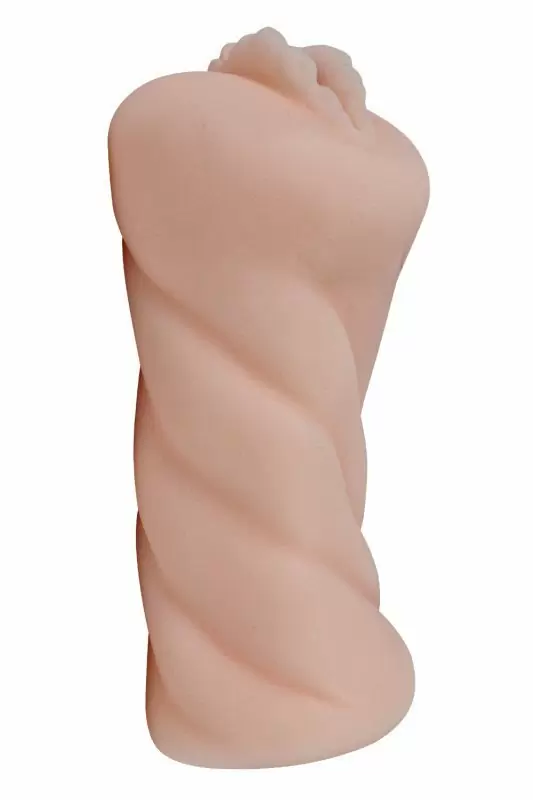 Реалистичный мастурбатор вагина Real Woman Блондинка – телесный 14,5 см. и Лубрикант на водной основе JO H2O Original – 30 мл