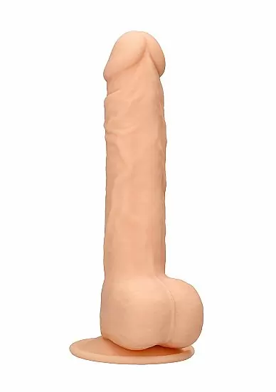 Фаллоимитатор Silicone Dildo With Balls - 24 см.