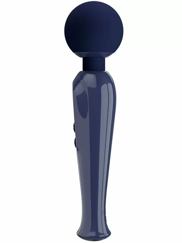 Гибкий вибратор Baile Skyler, с LED-дисплеем, 10 режимов, силикон