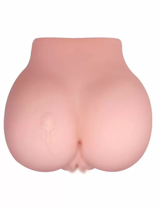 Реалистичный мастурбатор Baile Crazy Bull Vagina and Ass, вагина-анус, 22,5 см, 5 скоростей, телесный