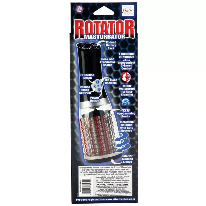 Мужской мастурбатор с ротацией Rotator Masturbator