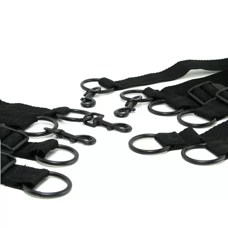 Комплект для бондажа Scandal Bed Restraint атласный