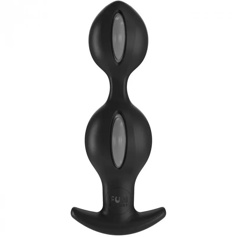 Анальные шарики B Balls со смещенным центром тяжести – черный с серым