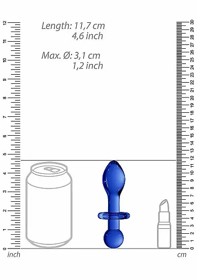 Анальная пробка Chrystalino Rocker