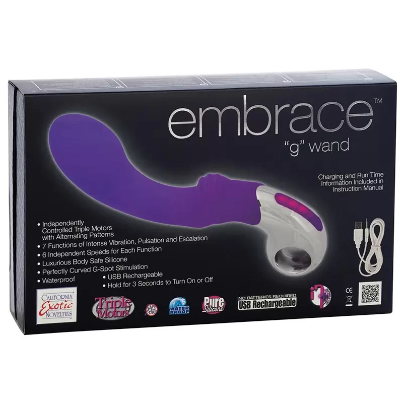 Вибромассажер G-точки Embrace “G” Wand – фиолетовый