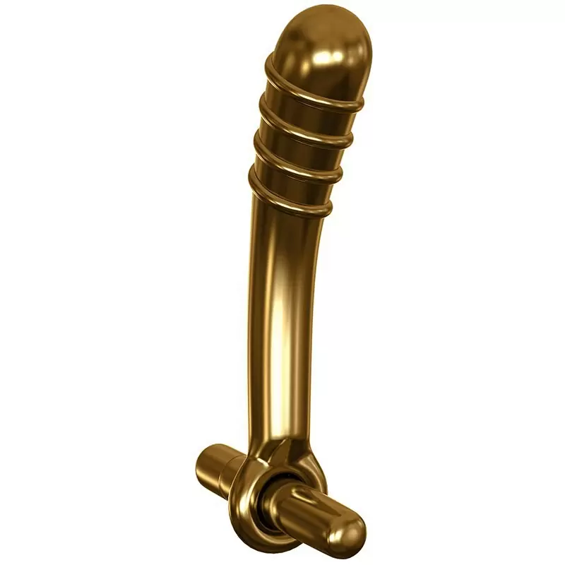 Стимулятор Icicles Gold Edition G05 с вибрацией – золотой