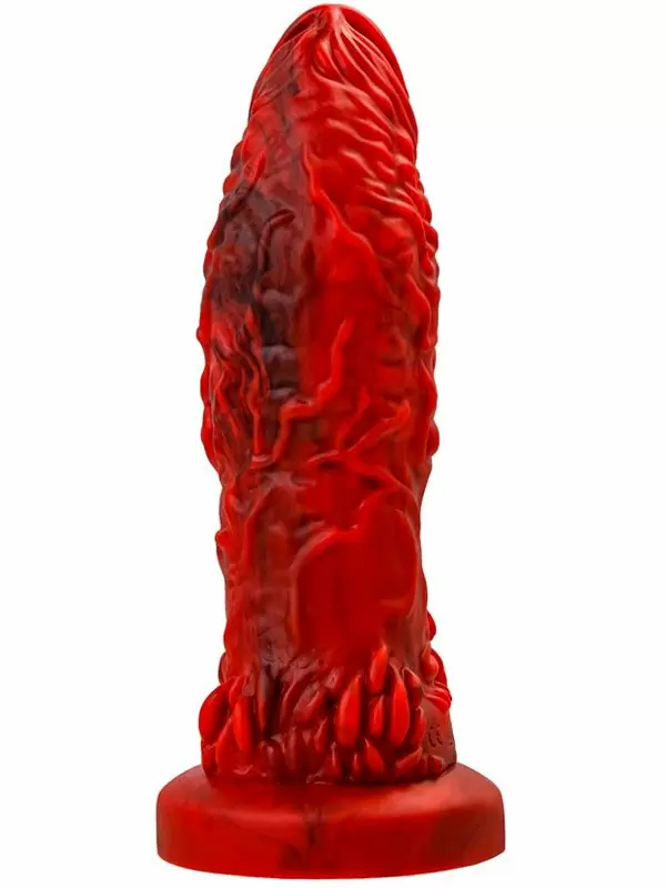 Необычный фаллоимитатор TOYFA Monster Docus, 20 см, 8 режимов, силикон