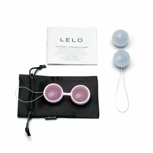 Компактные  вагинальные шарики Lelo Luna Beads Mini, 2 пары, диаметр 3,6 см