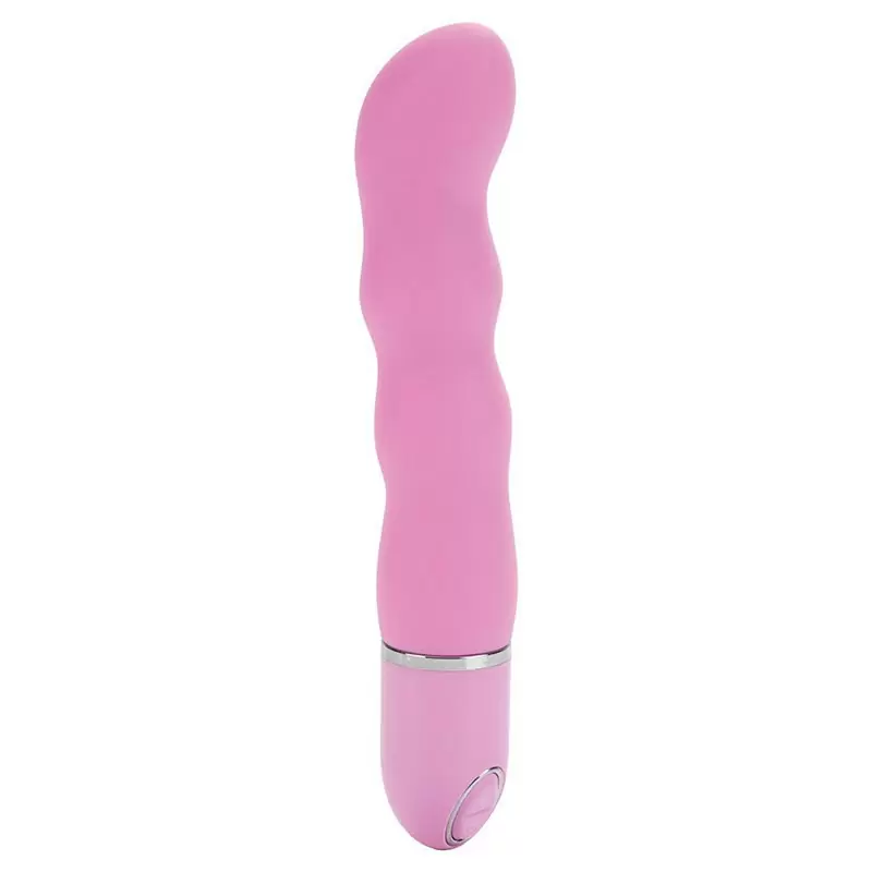 Вибромассажер 10-Function Silicone Pleasure Bendie Wavy G's – розовый