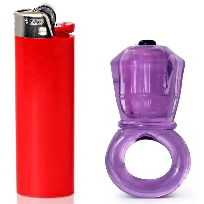 Виброкольцо на пенис Screaming O - Bling O с большим бриллиантом