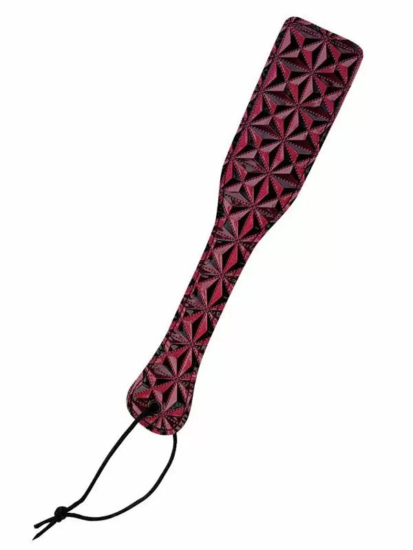 Шлепалка TOYFA Theatre с 3D эффектом – красный с черным