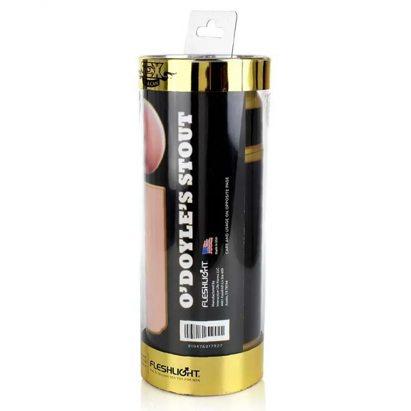 Мастурбатор анус Fleshlight SIAC O'Doyle's Stout в банке – розовый