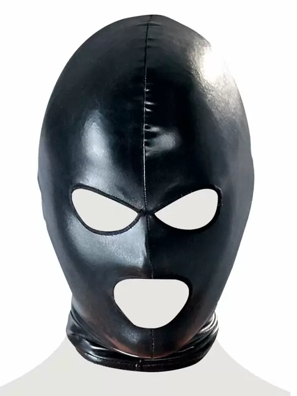 Шлем-маска с открытым ртом и глазами Orion Kopfmaske, полиэстер, черный