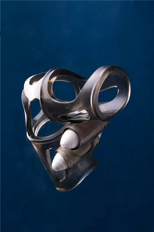 Эрекционная насадка на пенис TOYFA XLover с вибрацией – серый