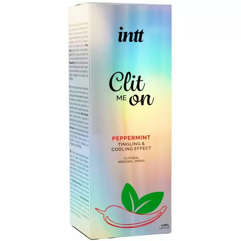 Увлажняющий спрей для тела CLIT ME ON, PEPPERMINT, 12 мл