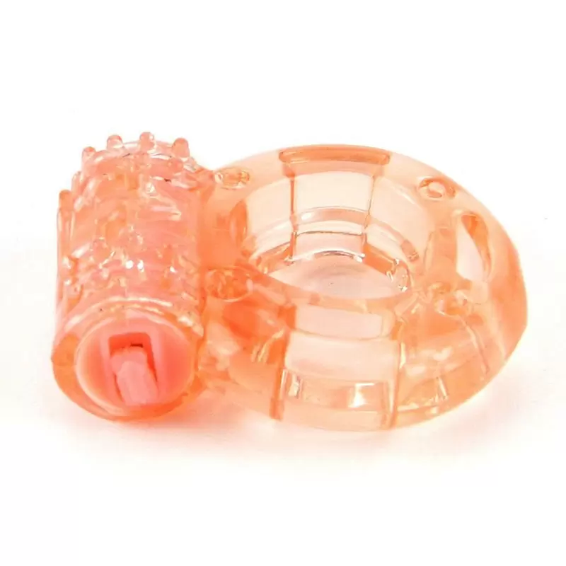 Виброкольцо на пенис Screaming O Plus утолщенное – оранжевый