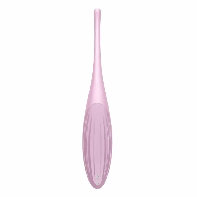 Точечный вибратор Satisfyer Twirling Joy, 17,8 см, силикон, розовый