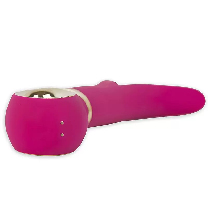 Универсальный анатомический вибромассажер Gvibe 2 – малиновый