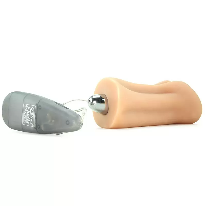 Мастурбатор анус Vivid Raw Ass Banger с вибрацией – телесный	