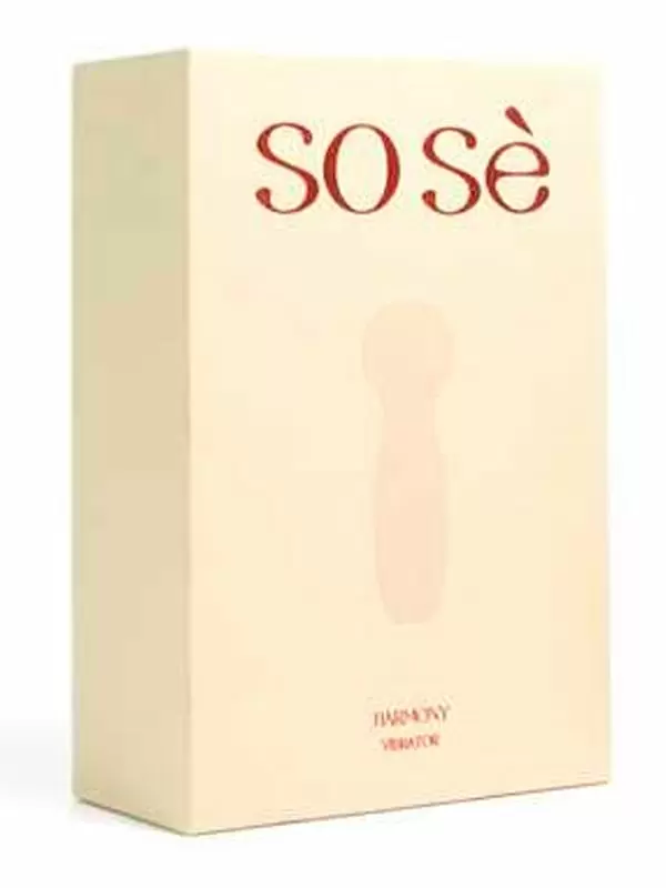 Компактный вибратор So. Se. HARMONY, 9,5 см, 10 режимов, силикон, серый