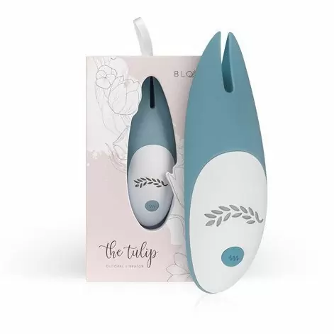 Клиторальный вибратор The Tulip Clitoris Vibrator: 12 см, 10 режимов работы, АБС/силикон