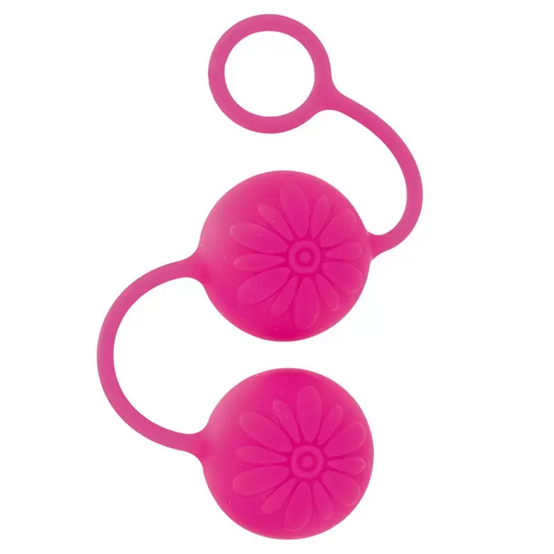 Вагинальные шарики Posh Silicone “O” Balls - розовый