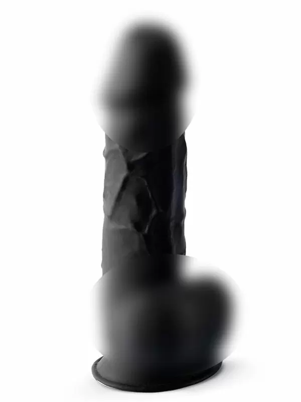 Реалистичный фаллоимитатор SILEXD Model 4, 21,5 см, силикон, черный