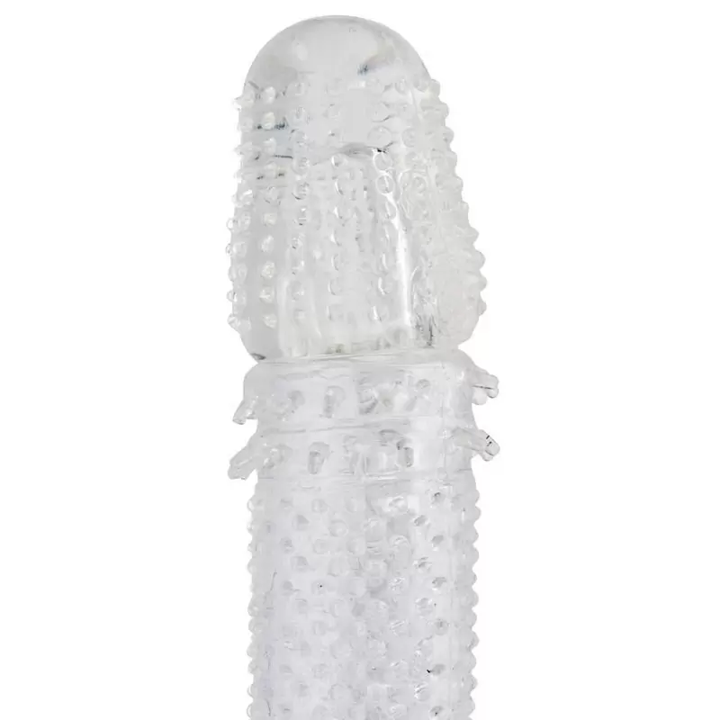 Насадка-удлиннитель Sex Please! Brilliant Bang Penis Enhancer – прозрачная	