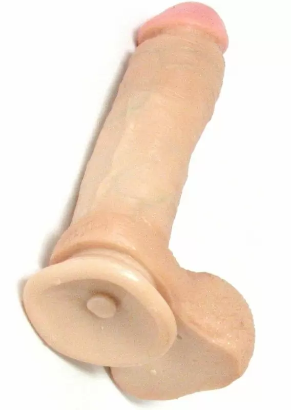 Реалистичный фаллоимитатор Doc Johnson Realistic Cock, 19 см, диаметр 4 см, телесного цвета