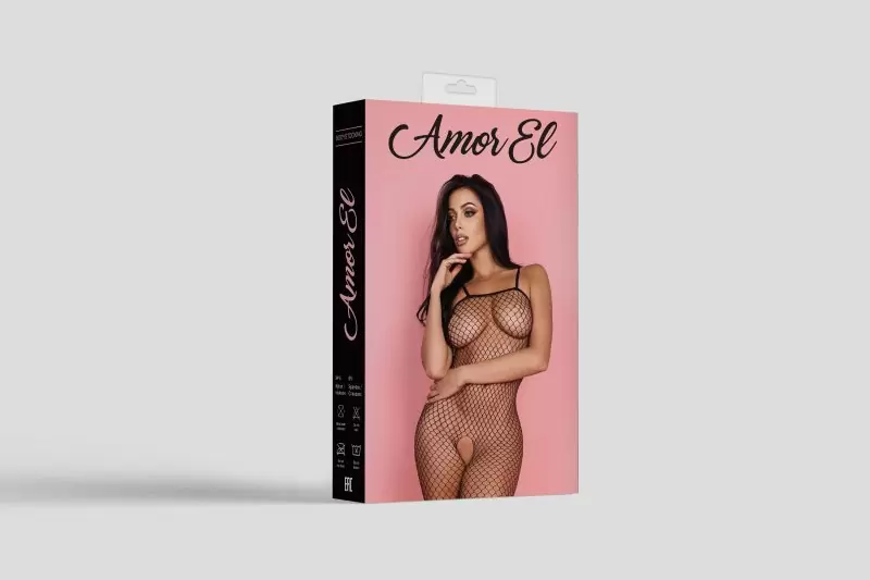 Кетсьюит (боди-комбинезон) Noche S/L черный