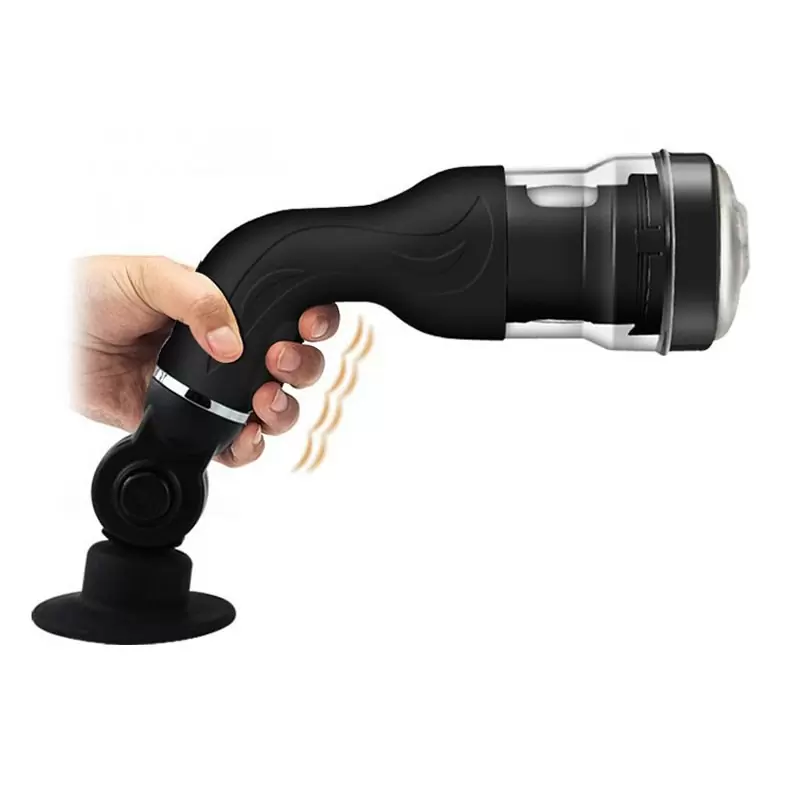 Ротатор для мастурбации Rotation Lover с поворотным креплением – черный