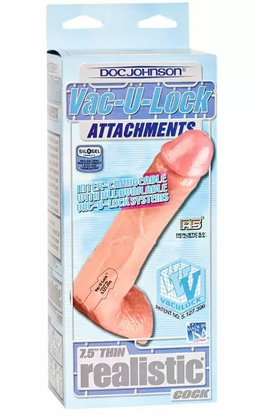 Фаллос-насадка Realistic 7,5