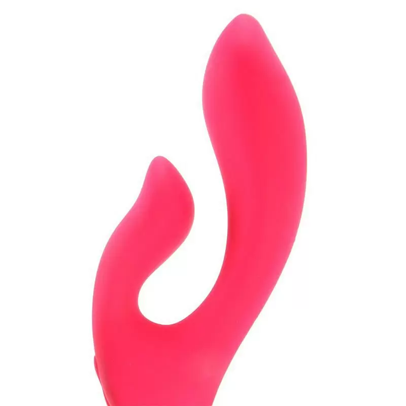 Вибромассажер со стимулятором клитора Silhouette S16 перезаряжаемый – красный