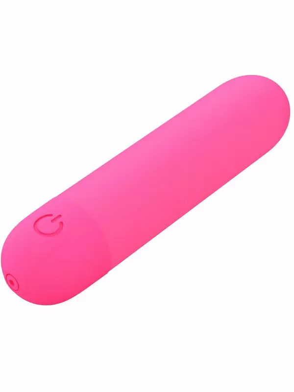 Перезаряжаемая вибропуля Baile Stefan, 10 режимов, розовая