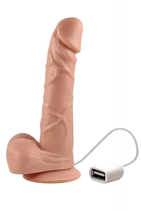 Вибро-реалистик с мошонкой на присоске RF 6,9