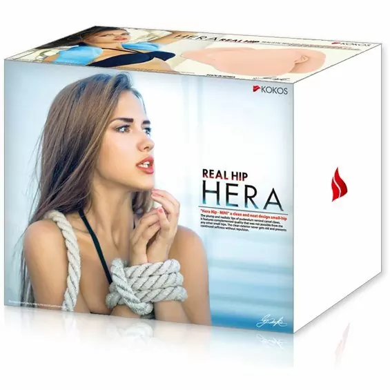 M10-03-22V / Мастурбатор полуторс с вибрацией Hera Real Hip with vibration