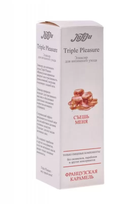 Эликсир для интимного ухода Triple Pleasure «Французская карамель» – 130 мл
