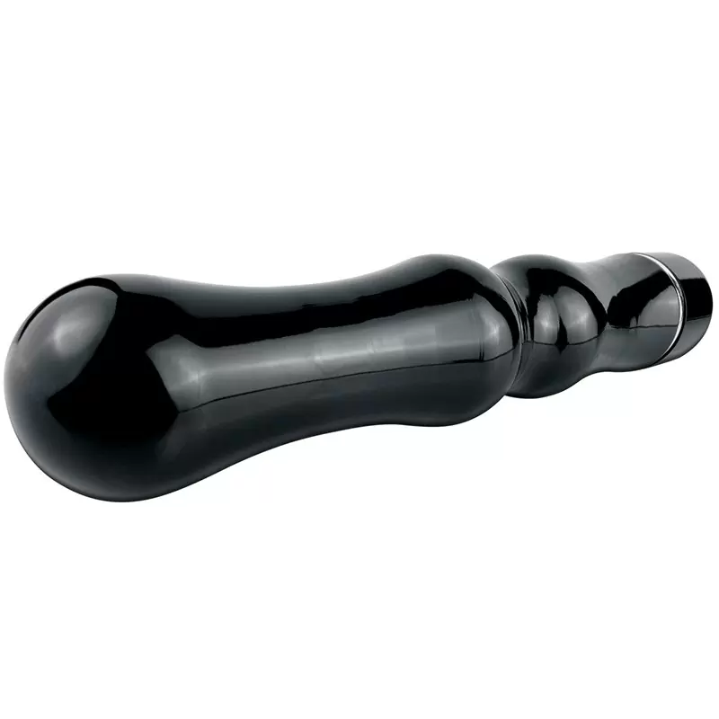 Вибромассажер Pure Aluminium Large Black – черный 