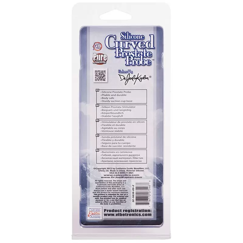 Массажер простаты Dr. Joel Kaplan Prostate Probe – Curved