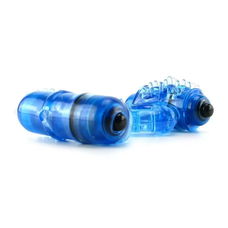 Эрекционное кольцо Screaming O - Woo Hoo с двумя вибростимуляторами