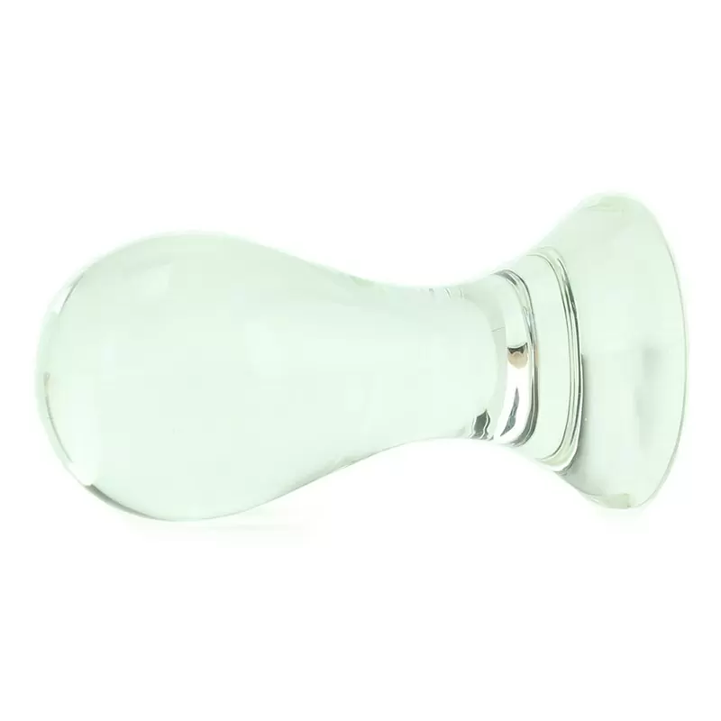 Анальный стимулятор Crystal Pops Large из стекла – прозрачный