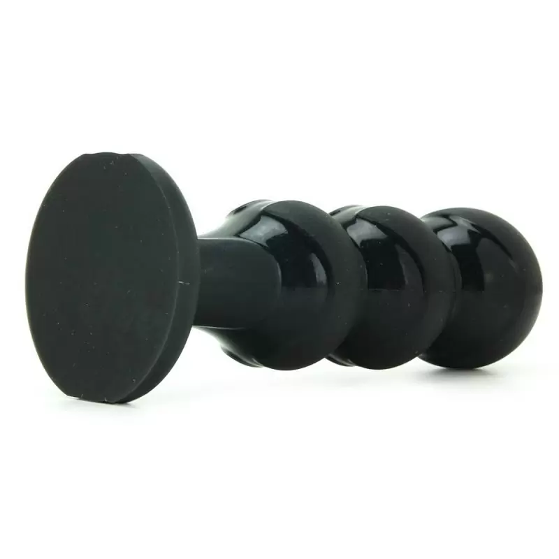 Анальная пробка Platinum Premium Silicone The Push – черный