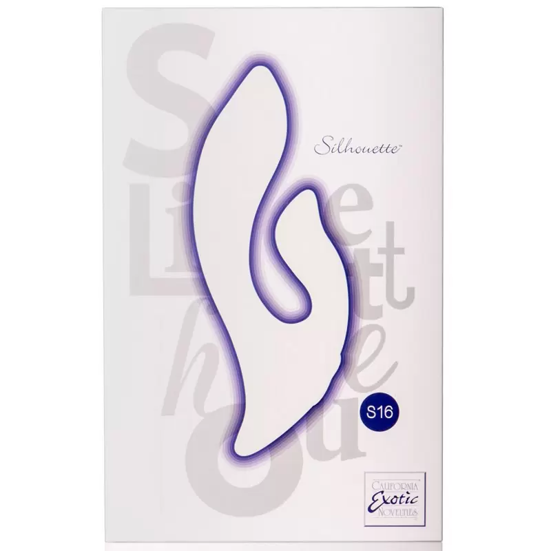 Вибромассажер со стимулятором клитора Silhouette S16 перезаряжаемый – фиолетовый