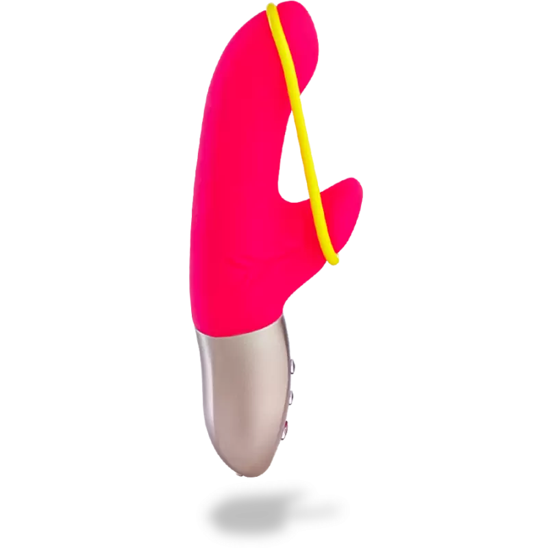 Инновационный вибратор-кролик Fun Factory Amorino, с эластичной лентой, 6 режимов, розовый