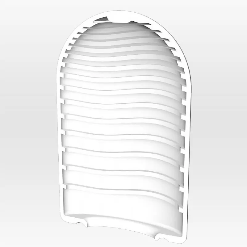 Карманный мастурбатор Tenga Wave Line – белый