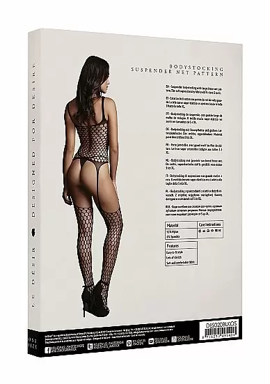 Кетсьюит (боди-комбинезон) Fence Suspender Bodystocking