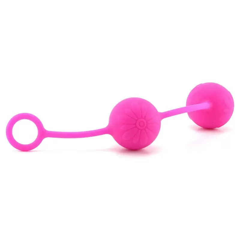 Вагинальные шарики Posh Silicone “O” Balls - розовый